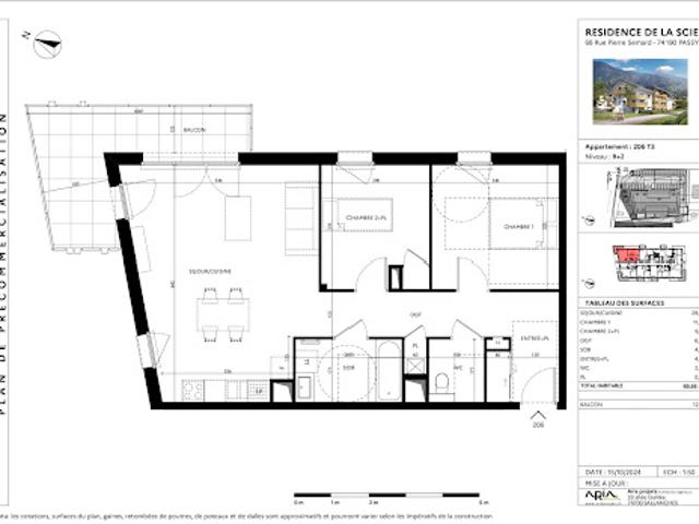 Appartement vente à Passy, Haute-Savoie