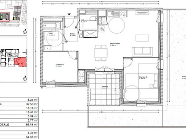 Appartement vente à Clermont-Ferrand, Cournon-d'auvergne