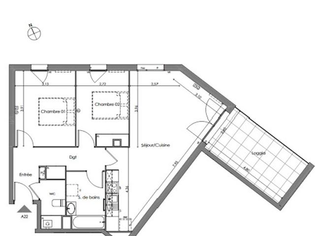 Appartement vente à Bordeaux, Saint-médard-en-jalles