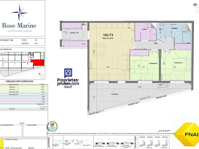 Appartement vente à Narbonne, Port-la-nouvelle