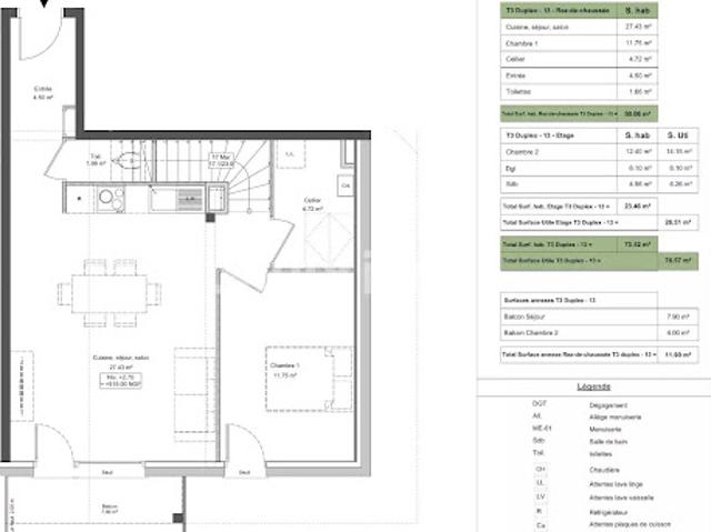 Appartement vente à Saint-Julien-en-Genevois, Marlioz