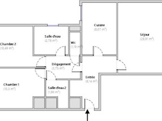 Appartement vente à Antony, Montrouge
