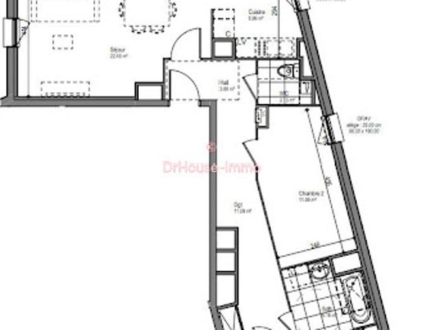 Appartement vente à Lille, Haubourdin