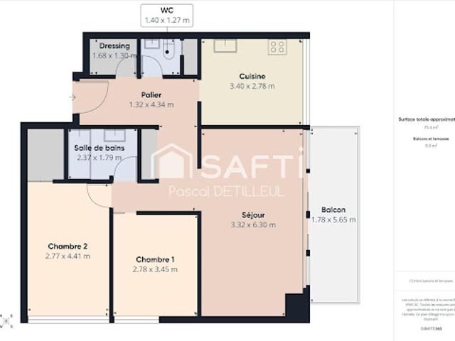 Appartement vente à Le Pré au Bois, Vaucresson