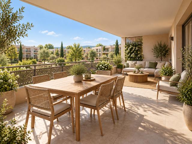 Appartement vente à Lotissement Le Béal du Moulin, Sénas
