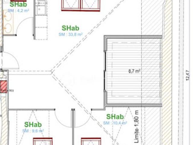 Appartement vente à Toulouse, Aussonne