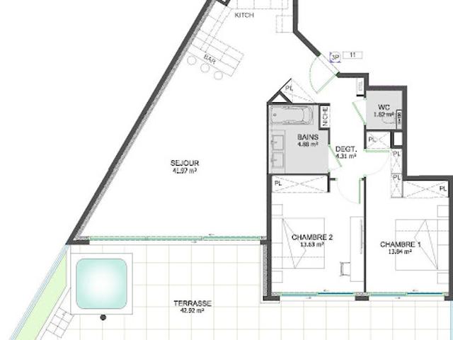 Appartement vente à Nice, La Turbie