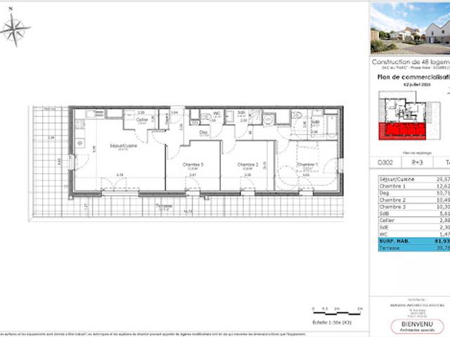 Appartement vente à Caen, Soliers