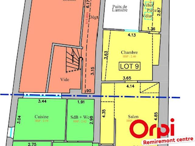 Appartement vente à Épinal, Remiremont