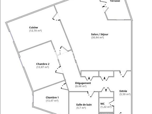 Appartement vente à Forbach-Boulay-Moselle, Saint-avold