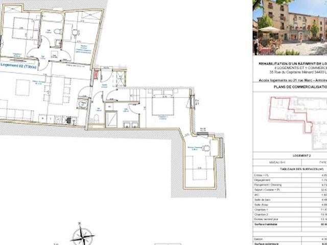 Appartement vente à Montpellier, Lunel