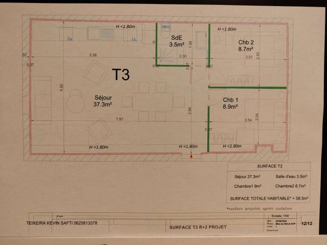 Appartement vente à Sainte-Colombe, La Flèche