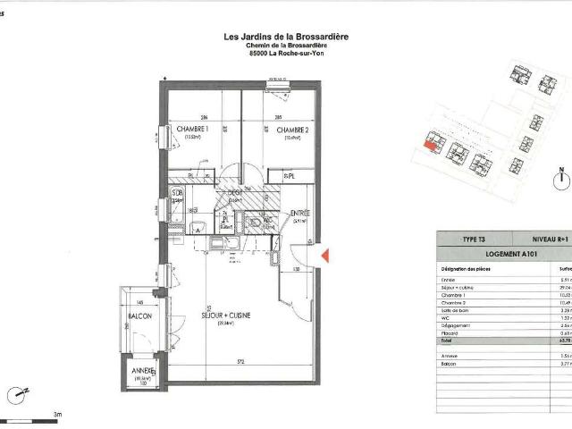 Appartement vente à La Roche-sur-Yon, La Roche-sur-yon