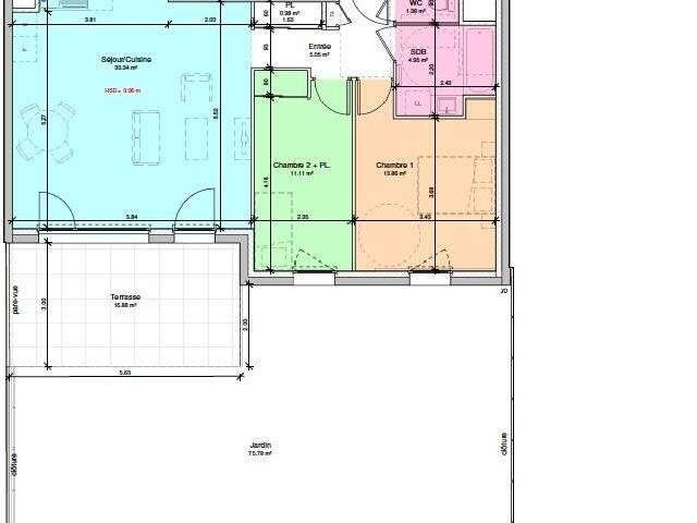 Appartement vente à Grenoble, Le Cheylas