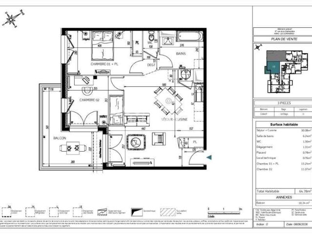 Appartement vente à Nantes, Les Sorinières