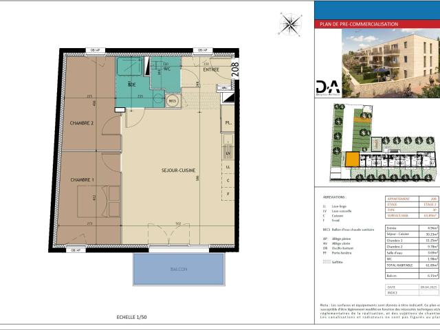 Appartement vente à Caen, Louvigny