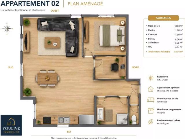 Appartement vente à Angers, Mûrs-erigné