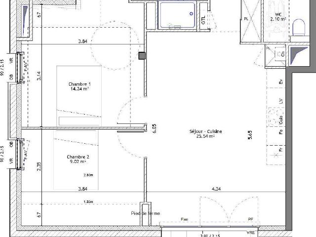 Appartement vente à Rennes, Bretagne