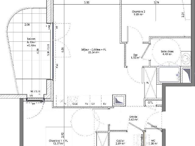 Appartement vente à Rennes, Bretagne