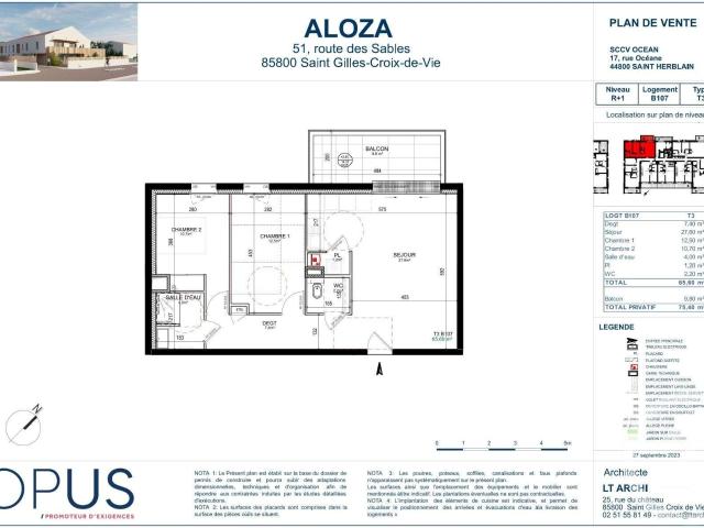 Appartement vente à Les Sables-d'Olonne, Saint-gilles-croix-de-vie