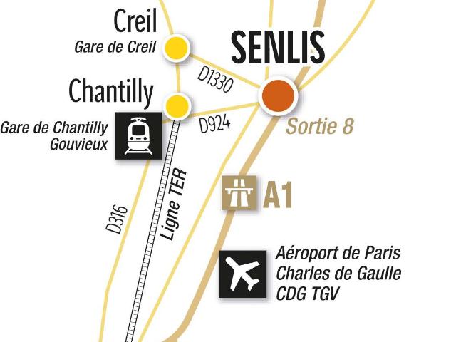Appartement vente à Senlis, Oise