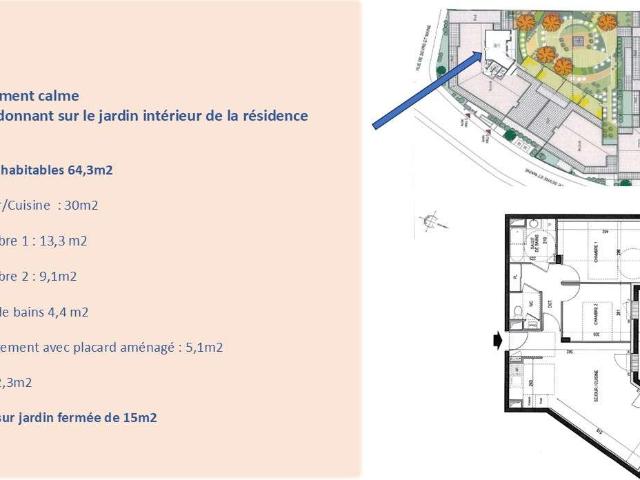 Appartement vente à Nantes, Vertou