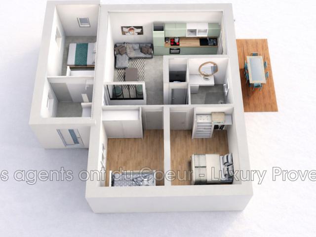 Appartement vente à Aix-en-Provence, Gréasque