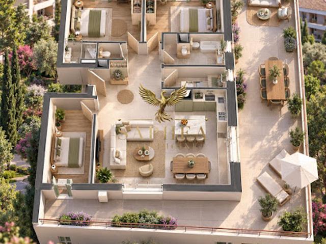 Appartement vente à Aix-en-Provence, Fuveau