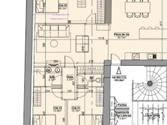 Appartement vente à La Côte, Viry
