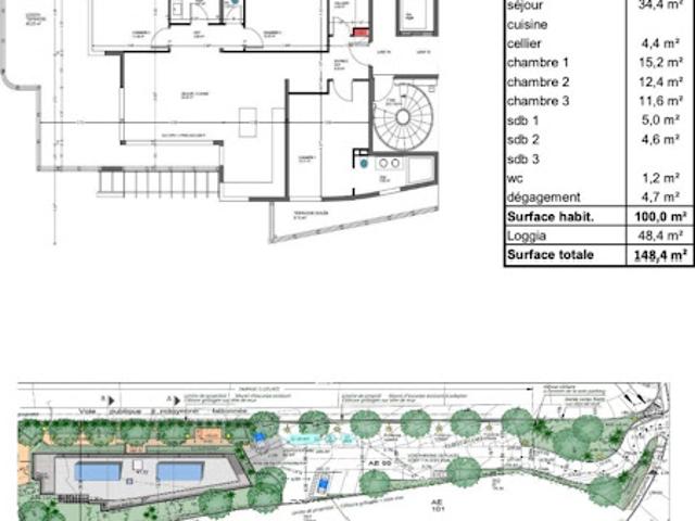 Appartement vente à Lotissement Les Alizés, Fort-de-France