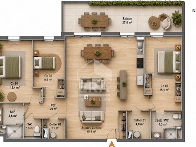 Appartement vente à Dax, Capbreton
