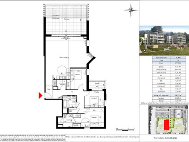 Appartement vente à Thonon-les-Bains, Evian-les-bains