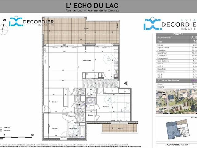 Appartement vente à Thonon-les-Bains, Evian-les-bains