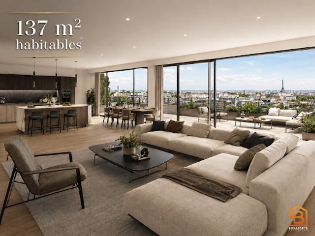 Appartement vente à Jardin de la Mairie, Boulogne-Billancourt