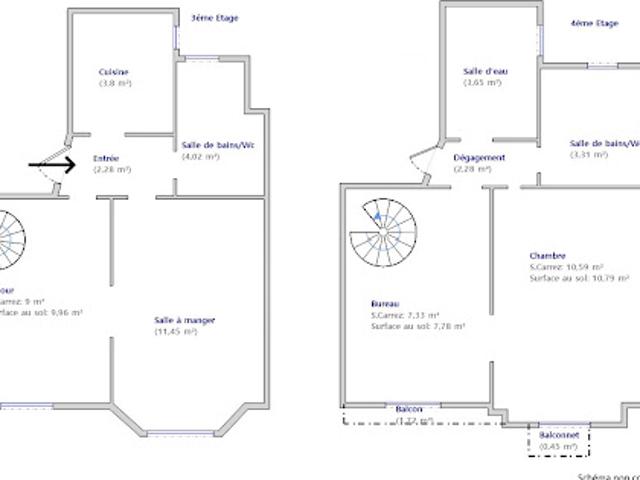 Appartement vente à Paris 13e Arrondissement, Paris