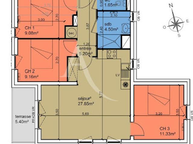 Appartement vente à Abbeville, Le Crotoy