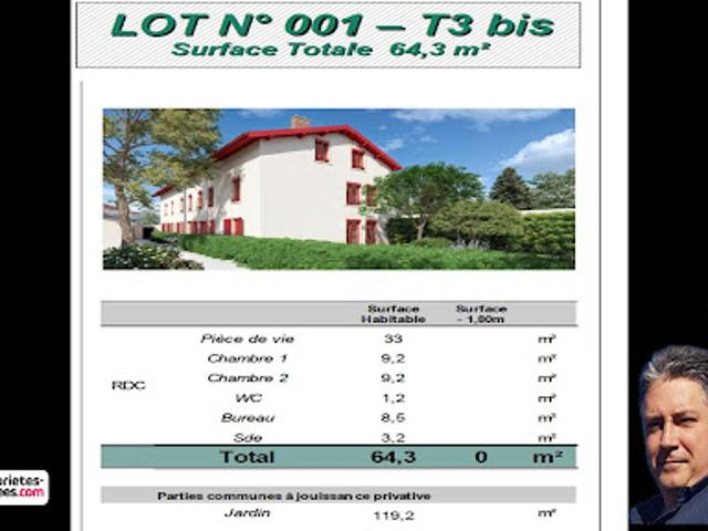 Appartement vente à Lyon, Métropole de Lyon