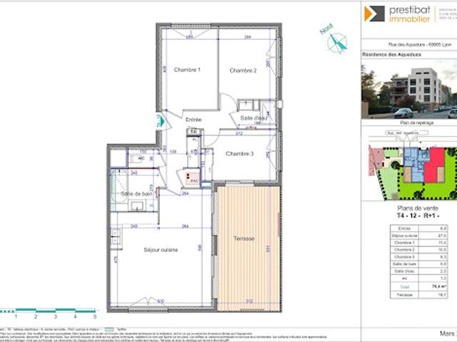 Appartement vente à Lyon, Métropole de Lyon