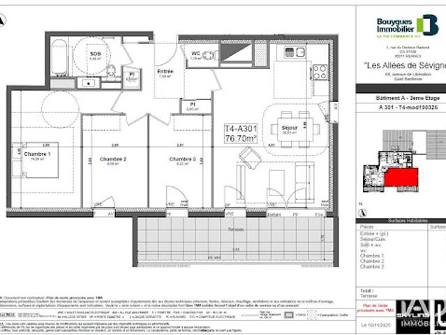 Appartement vente à Laval, Saint-berthevin