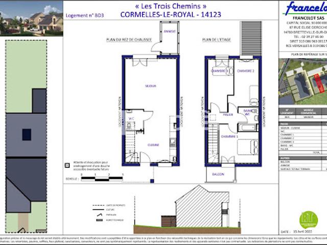 Appartement vente à Caen, Cormelles-le-royal