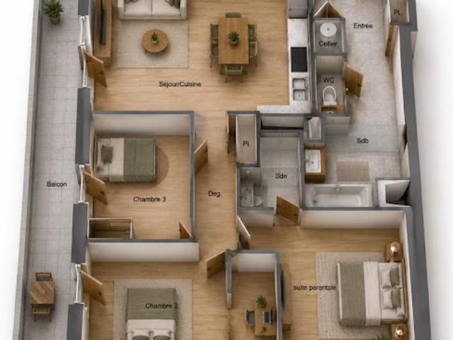 Appartement vente à Saint-Nazaire, Saint-nazaire