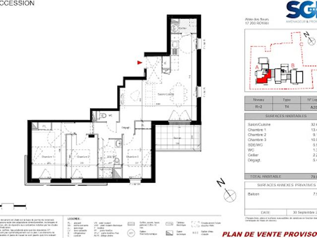 Appartement vente à Rochefort, Royan