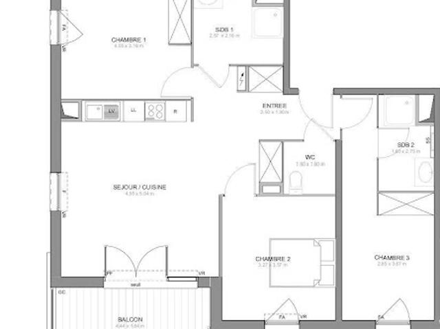 Appartement vente à Arrondissement de Draguignan, Draguignan