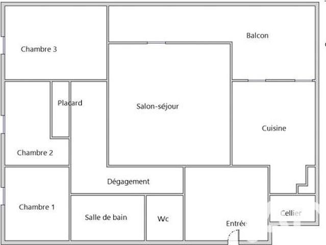 Appartement vente à Le Val Fourré, Mantes-la-Jolie