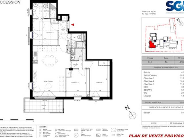Appartement vente à Rochefort, Royan