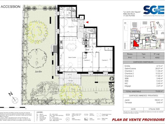 Appartement vente à Rochefort, Royan