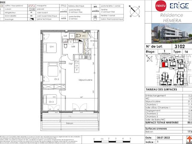Appartement vente à Béziers, Agde