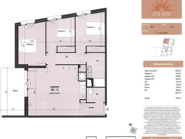 Appartement vente à Béziers, Cers
