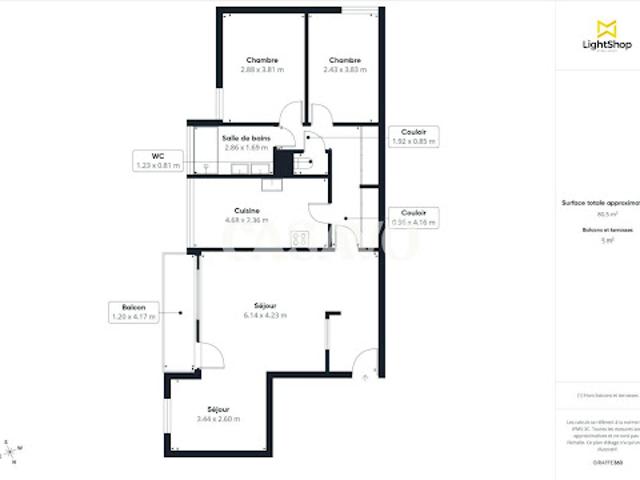 Appartement vente à Lyon, Métropole de Lyon