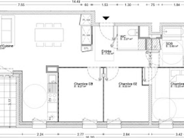 Appartement vente à Mezel, Cournon-d'Auvergne